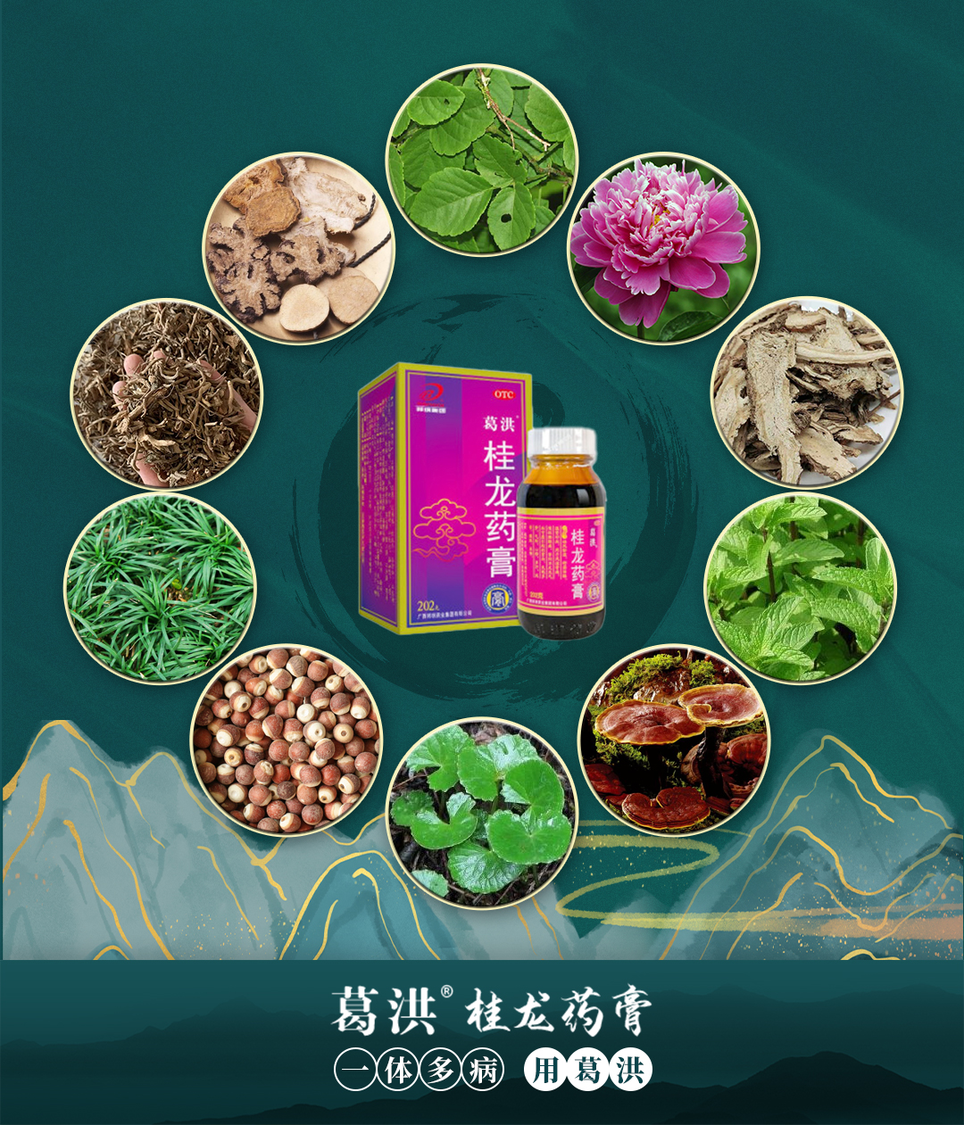 葛洪桂龙药膏